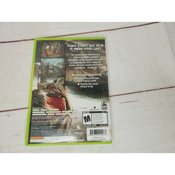 Xbox 360 Dead Island & Dead Island Riptide Video Game Bundle No Scratches - Picture 9 of 12